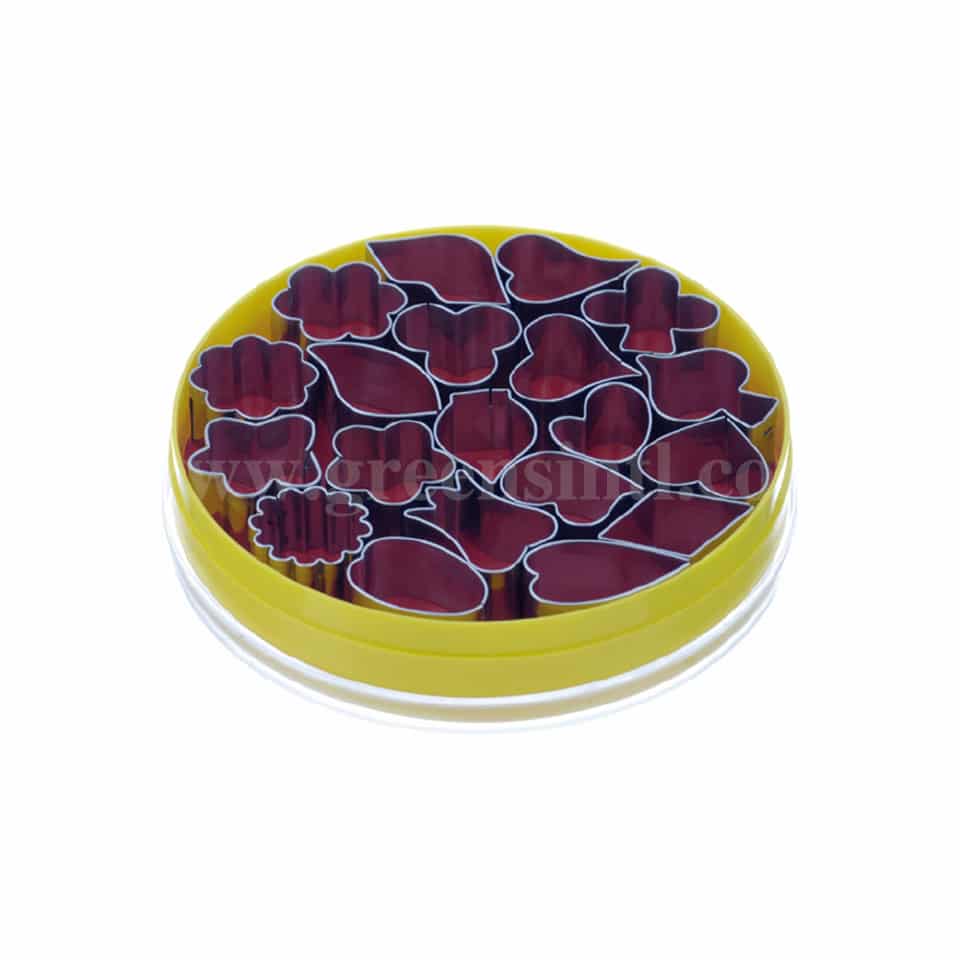 SCHNEIDER Decorating Cookie Cutters - Flowers Set of 20