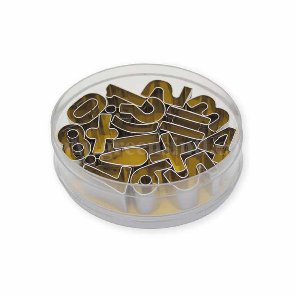 SCHNEIDER Decorating Cookie Cutters Numbers-Set of 16