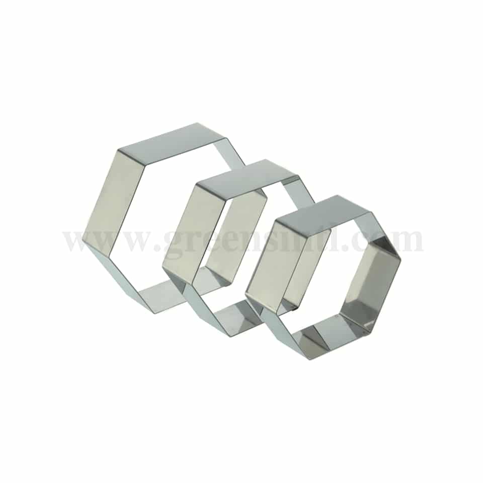 SCHNEIDER Tart Rings Hexagon D 200 x h 50 mm