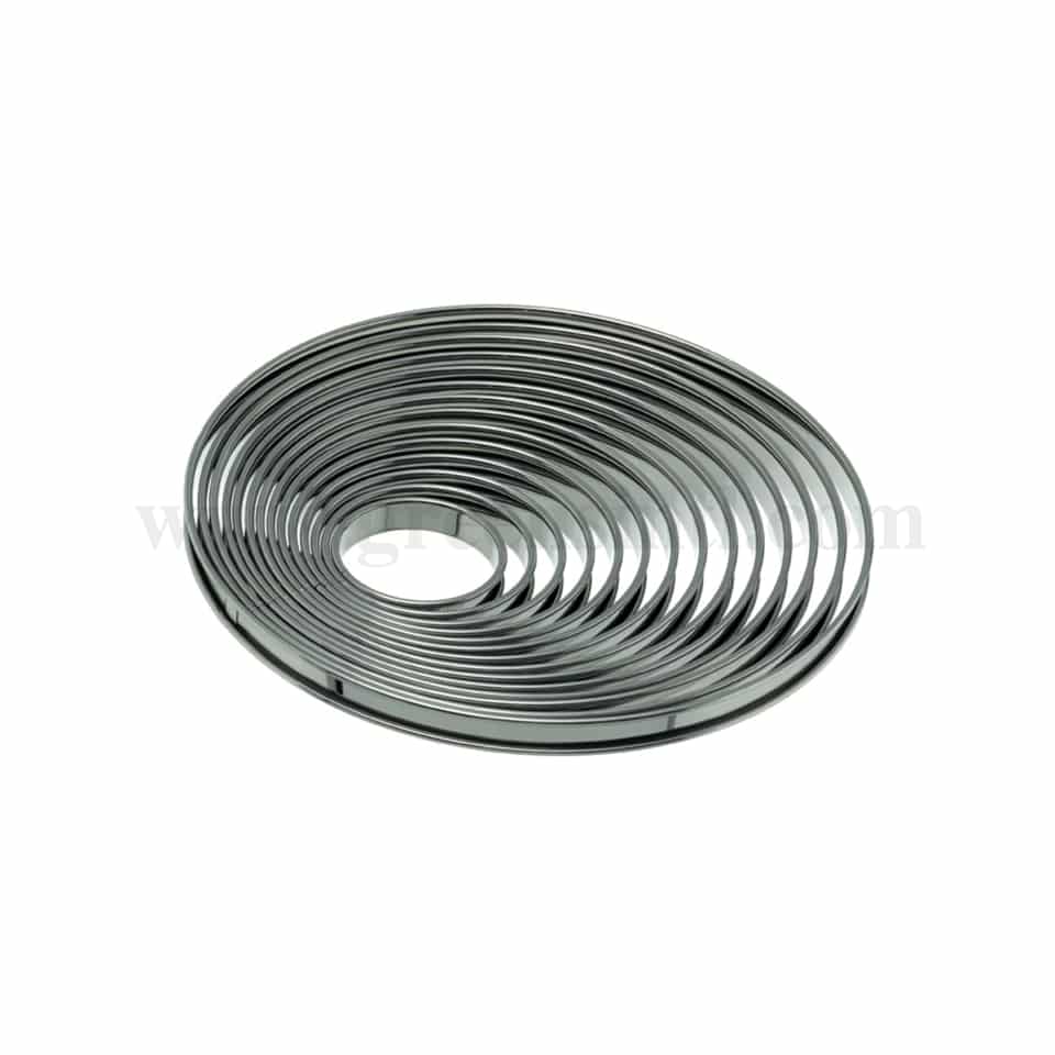 SCHNEIDER Tart Ring Round with Folded Rim D 260 x h20 mm