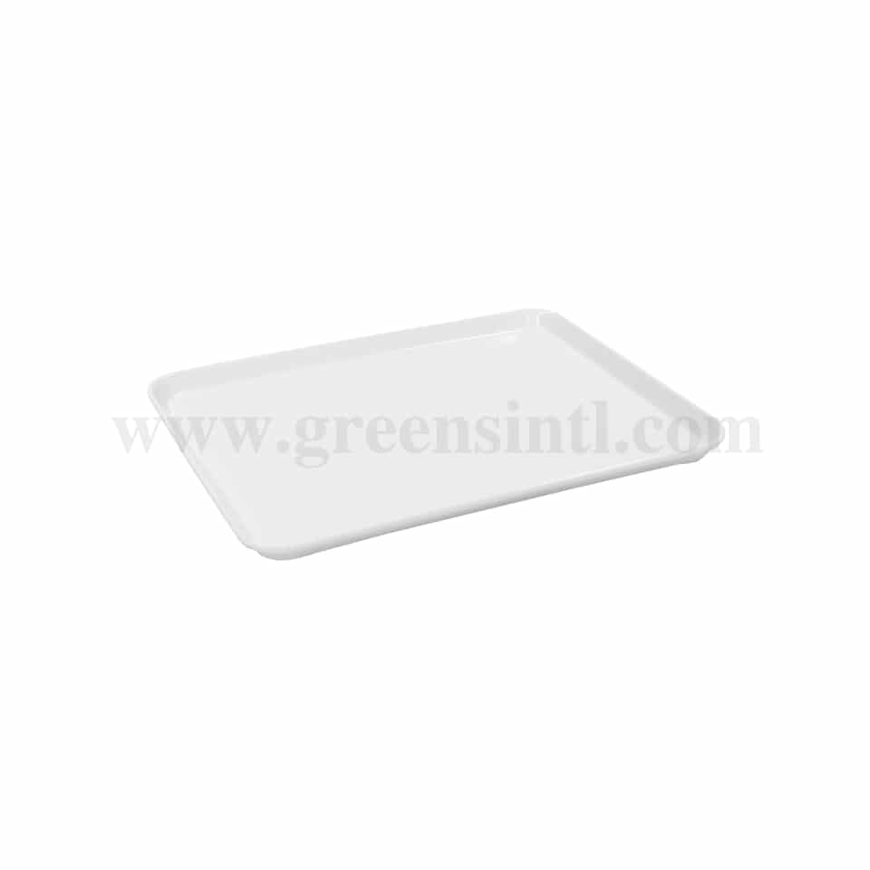 SCHNEIDER Melamine Rectangular White Tray 270 x 210 x h 17 mm