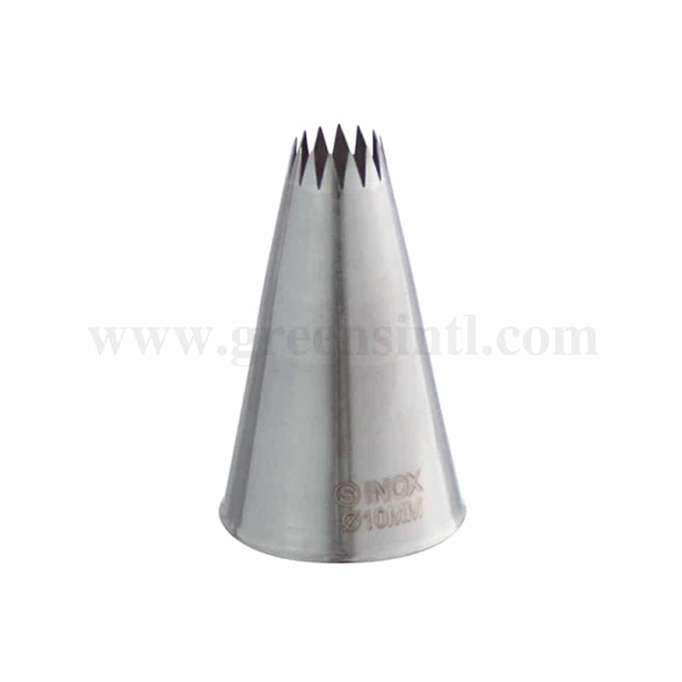 SCHNEIDER French Star Piping Tip D 7 mm-9 Teeth