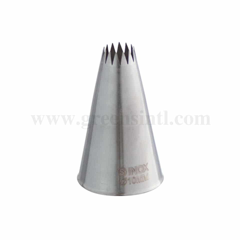SCHNEIDER French Star Piping Tip D 18 mm-18 Teeth