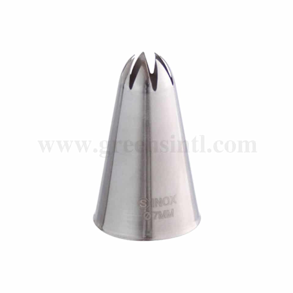 SCHNEIDER Closed Star Piping Tip D 3 mm-6 Teeth