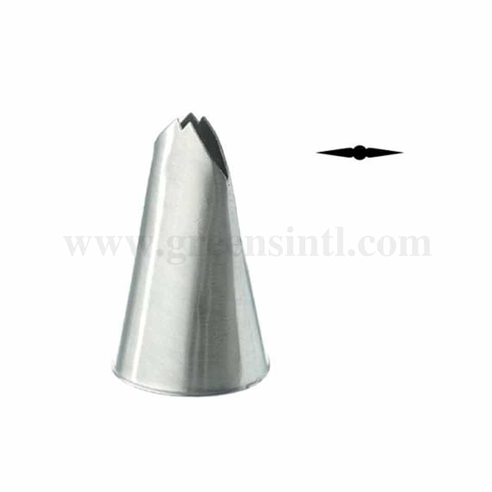 SCHNEIDER Small Leaf Piping Tip D 2 x h 43 mm