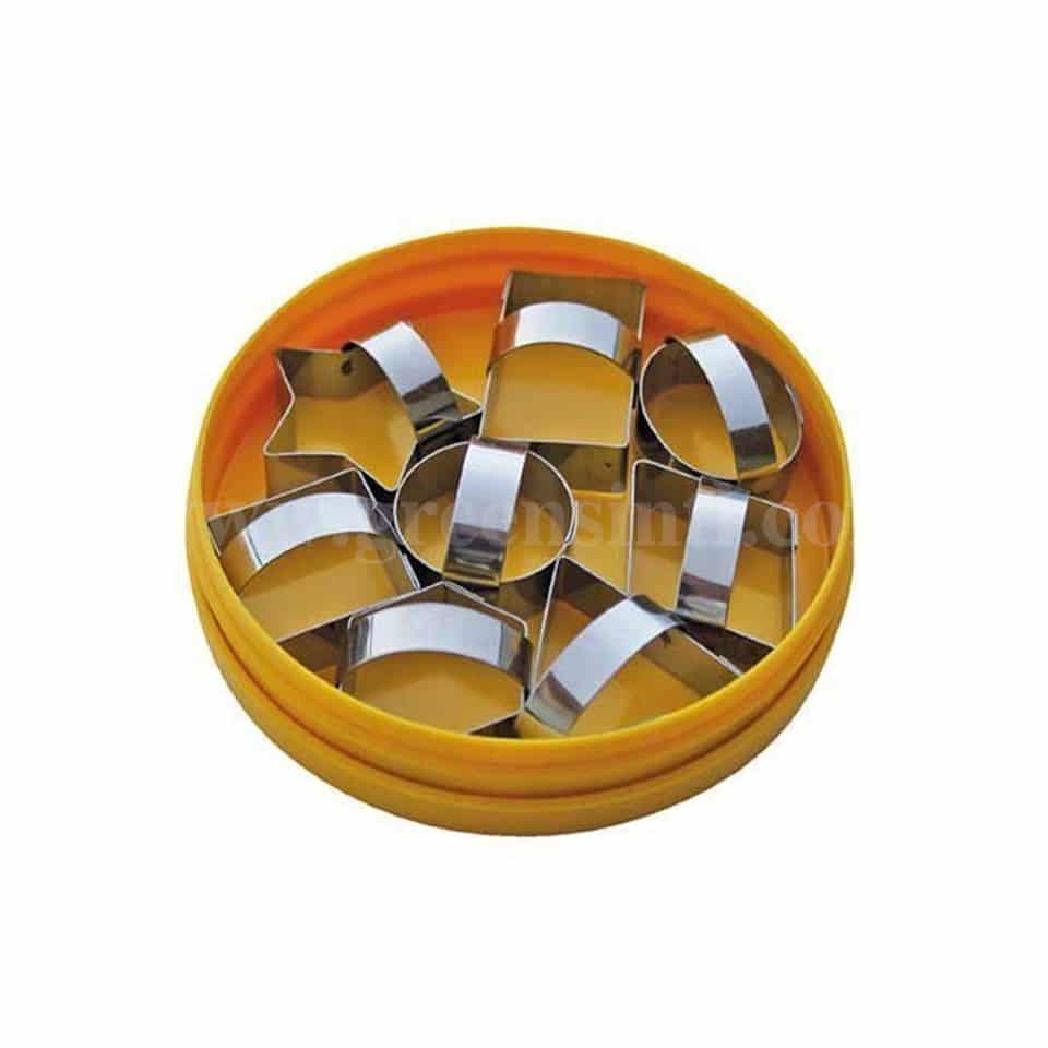 SCHNEIDER Decorating Cookie Cutters Geometry Set of 8