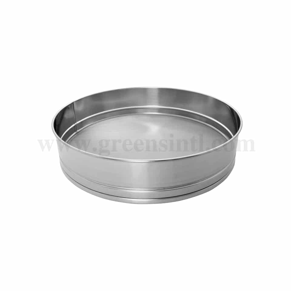 SCHNEIDER Flour and Sugar Sieves - Fine D 400 x h 80 mm-Mesh width: 0.6 mm