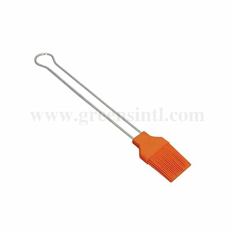 SCHNEIDER Silicone Brush Orange with Steel Handle Width 35 mm