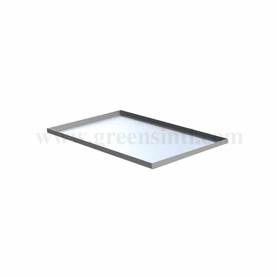 SCHNEIDER Aluminium Baking Tray Non Perforated 400 x 600 x h 60mm Thick-2.0mm-90◦