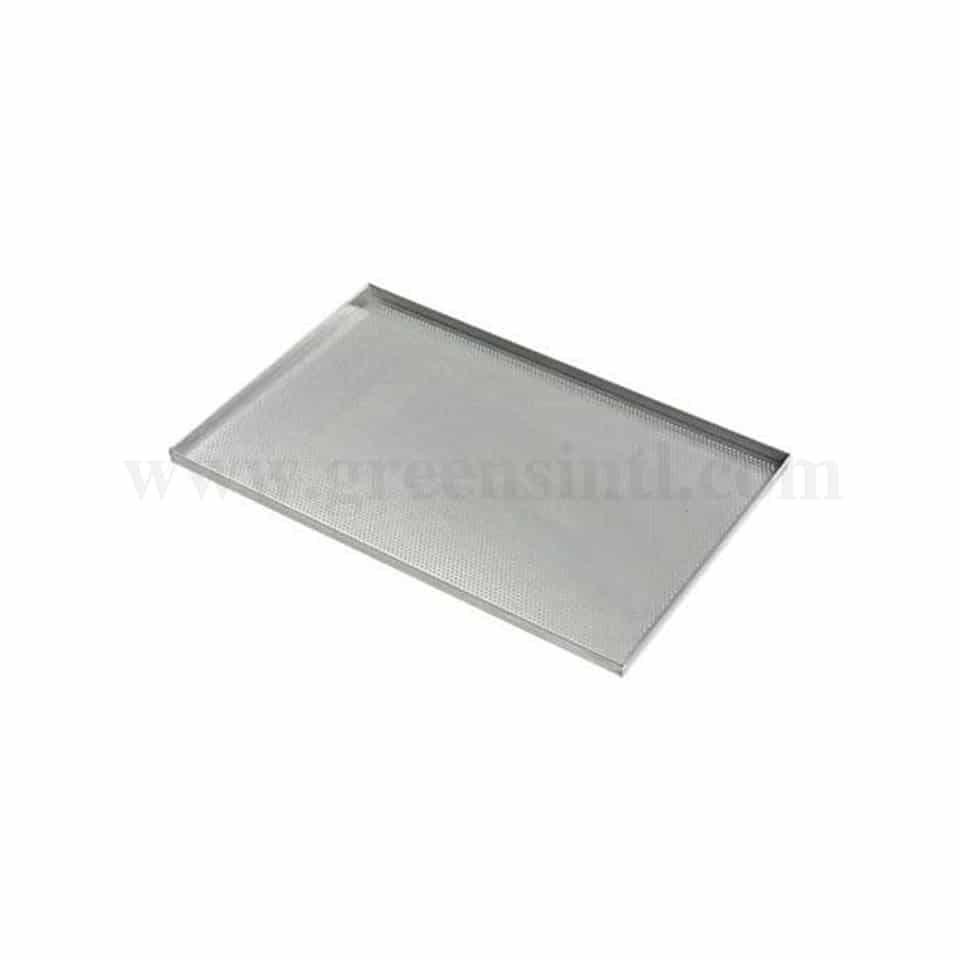 SCHNEIDER Aluminium Baking Tray Perforated 400 x 600 x h 15 mm Thick-2.0mm-90◦