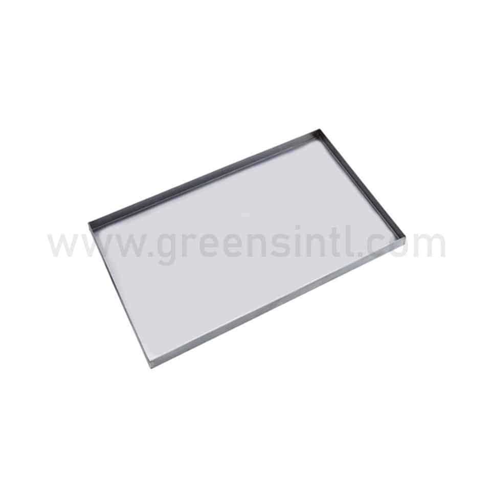 SCHNEIDER Baking Tray Aluminium 400 x 300 x h 18 mm Thickness 1.45mm-90◦