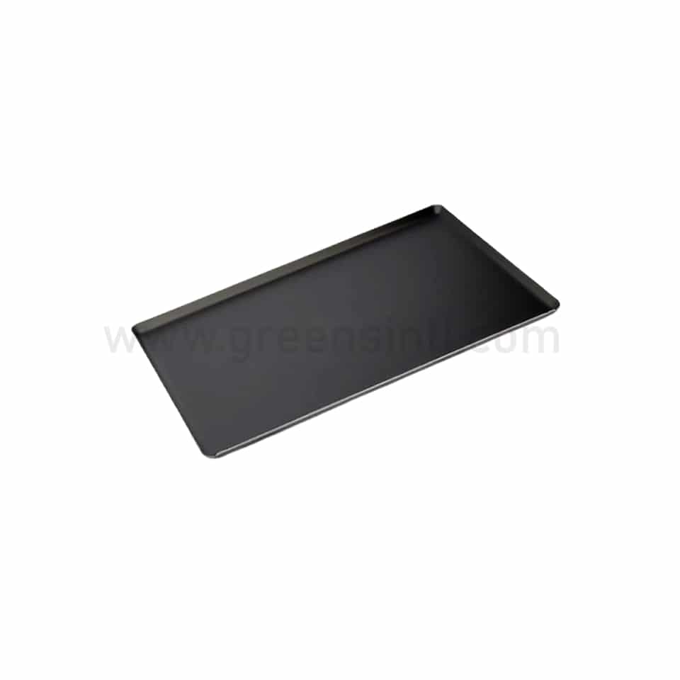 SCHNEIDER Baking Tray Aluminium Teflon Coated 400 x 300 x h 18 mm Thickness 1.45mm-90◦