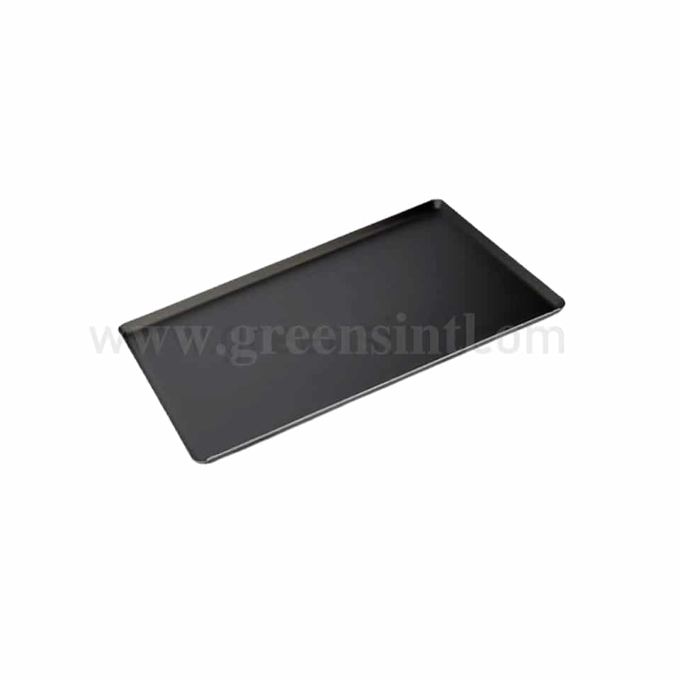SCHNEIDER Baking Tray Aluminium Teflon Coated 530 x 325 x h15 mm Thickness 1.35mm-45◦