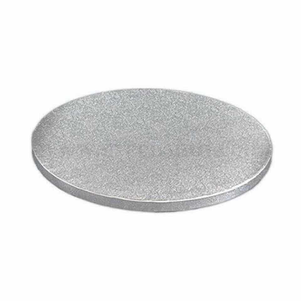 GREENS Cake Drum Silver Round D 20 Inch H 10 mm