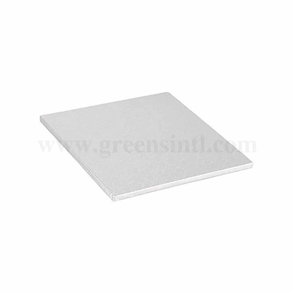 GREENS Cake Drum Square Silver L 18 Inch H 10 mm