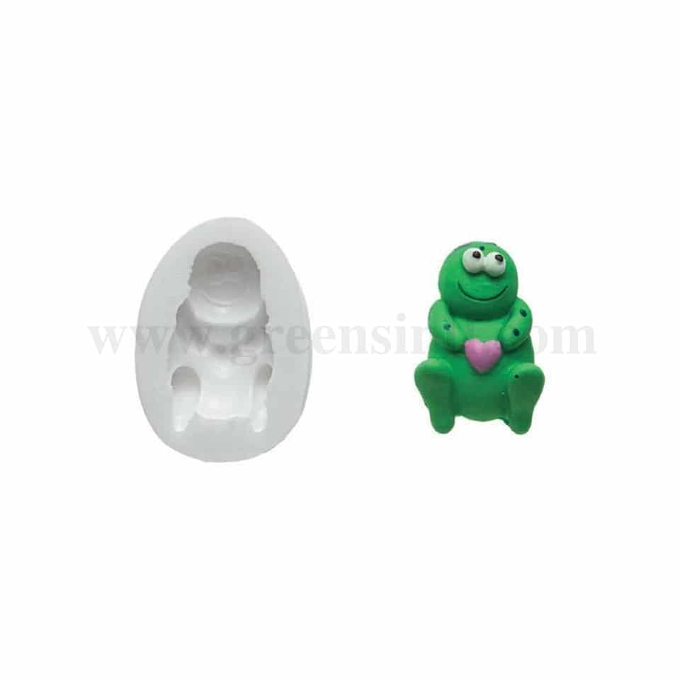 GREENS CHOICE Silicone Mould Frog-33 x 49 x h 13 mm