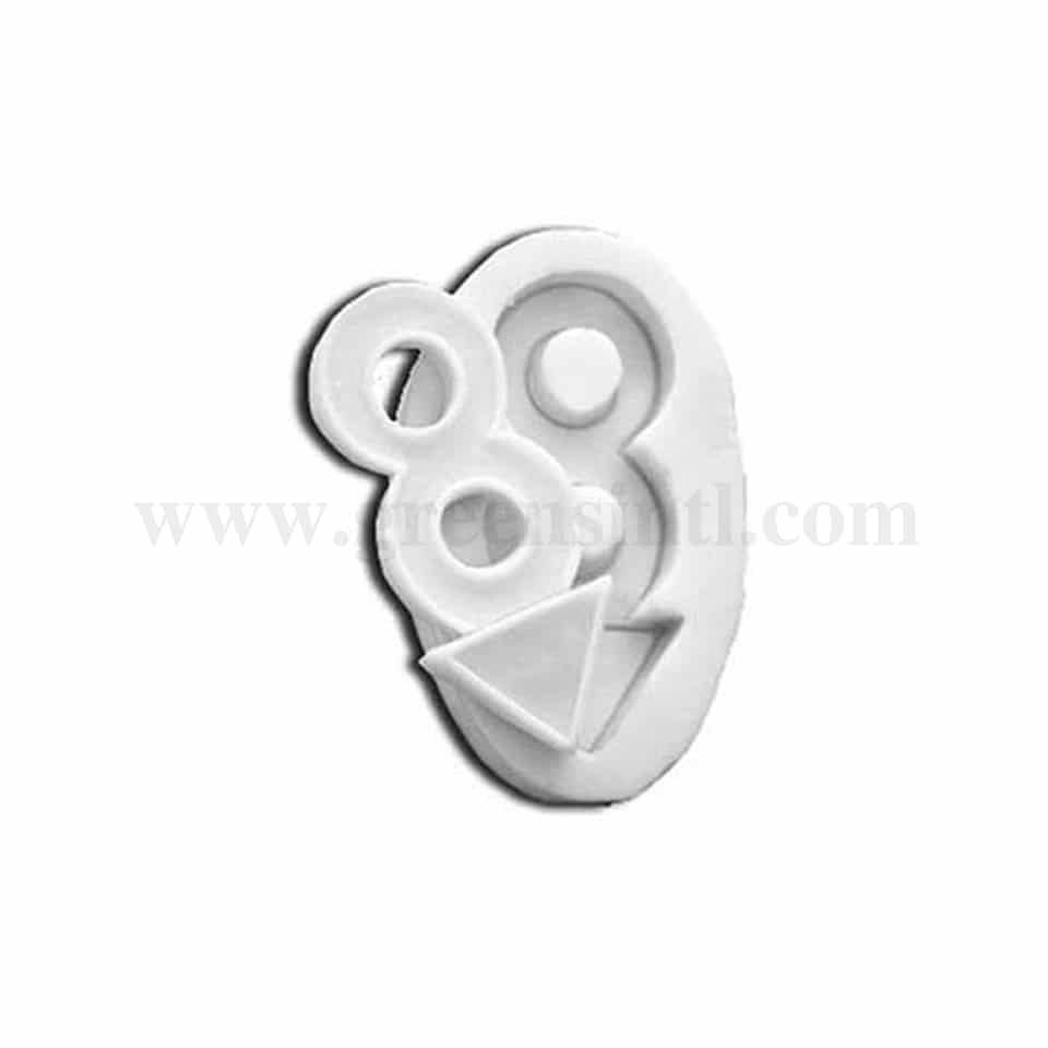 GREENS CHOICE Silicone Mould Number 8- 59 x 24 x h 30 mm