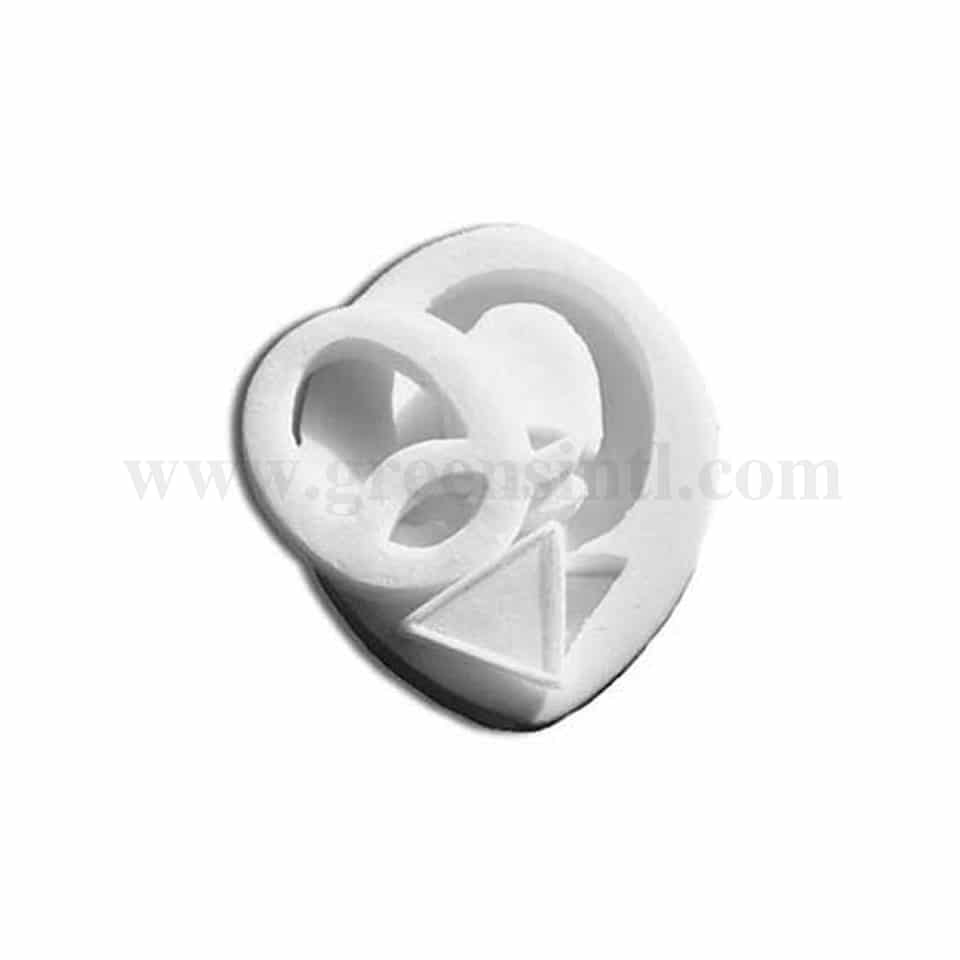 GREENS CHOICE Silicone Mould Letter Q -57 x 38 x h 30 mm