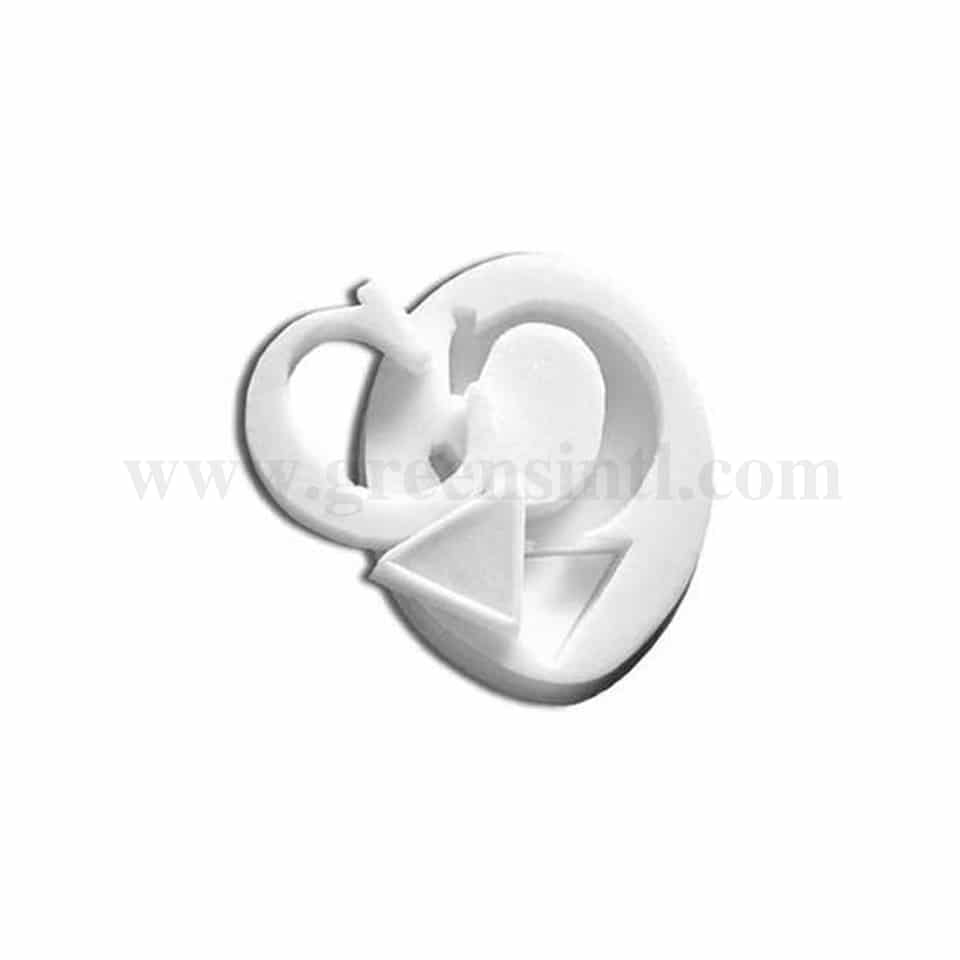 GREENS CHOICE Silicone Mould Letter C -52 x 33 x h 30 mm