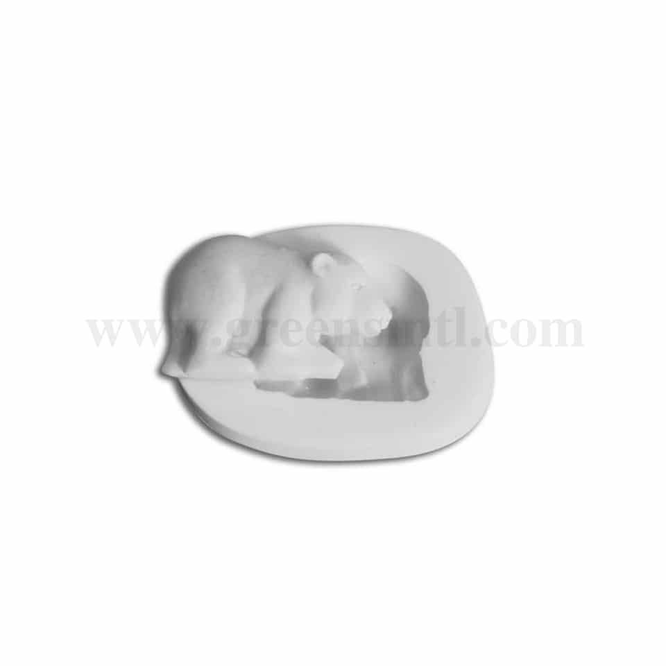 GREENS CHOICE Silicone Mould Bear 50 x 33 mm