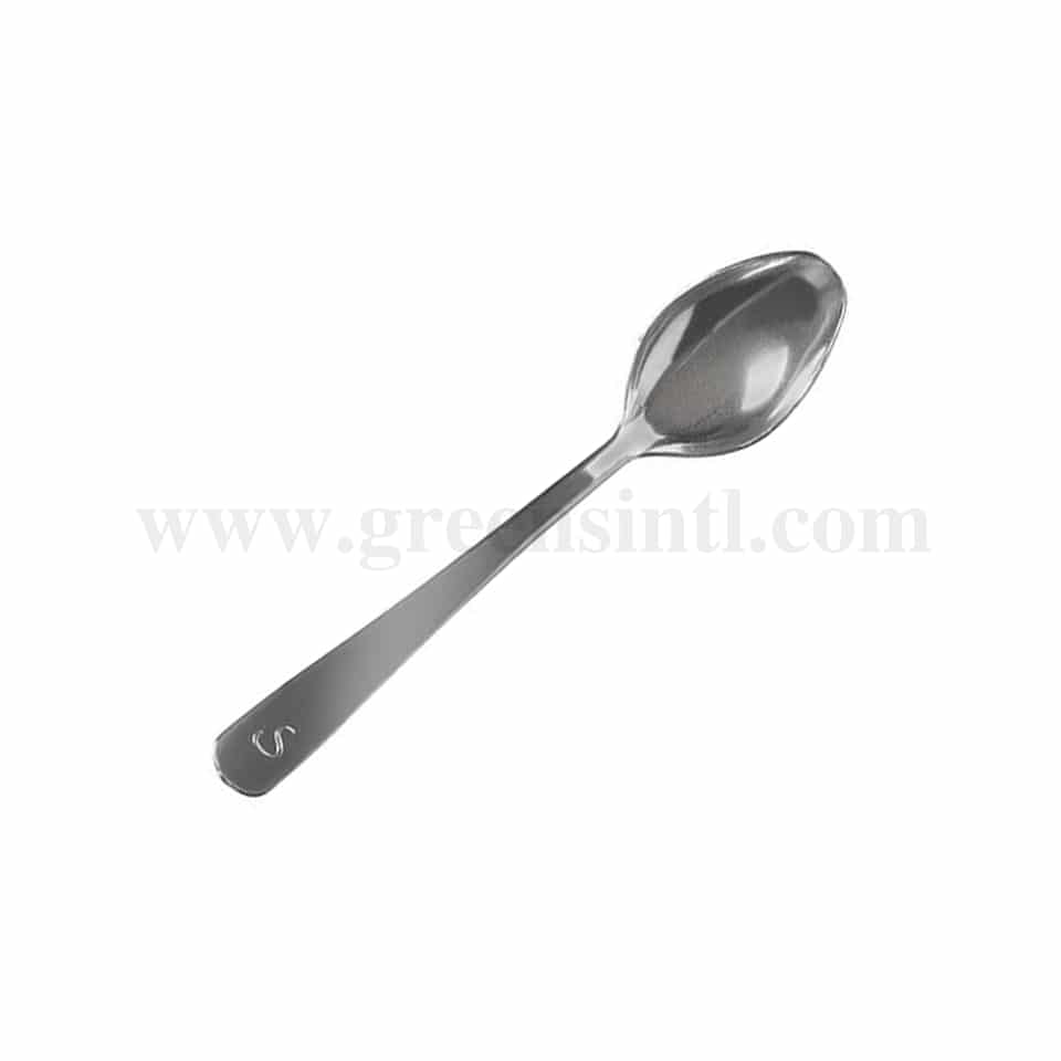SOLIA Mini Spoon Metallized Silver 100 mm-250 Pcs