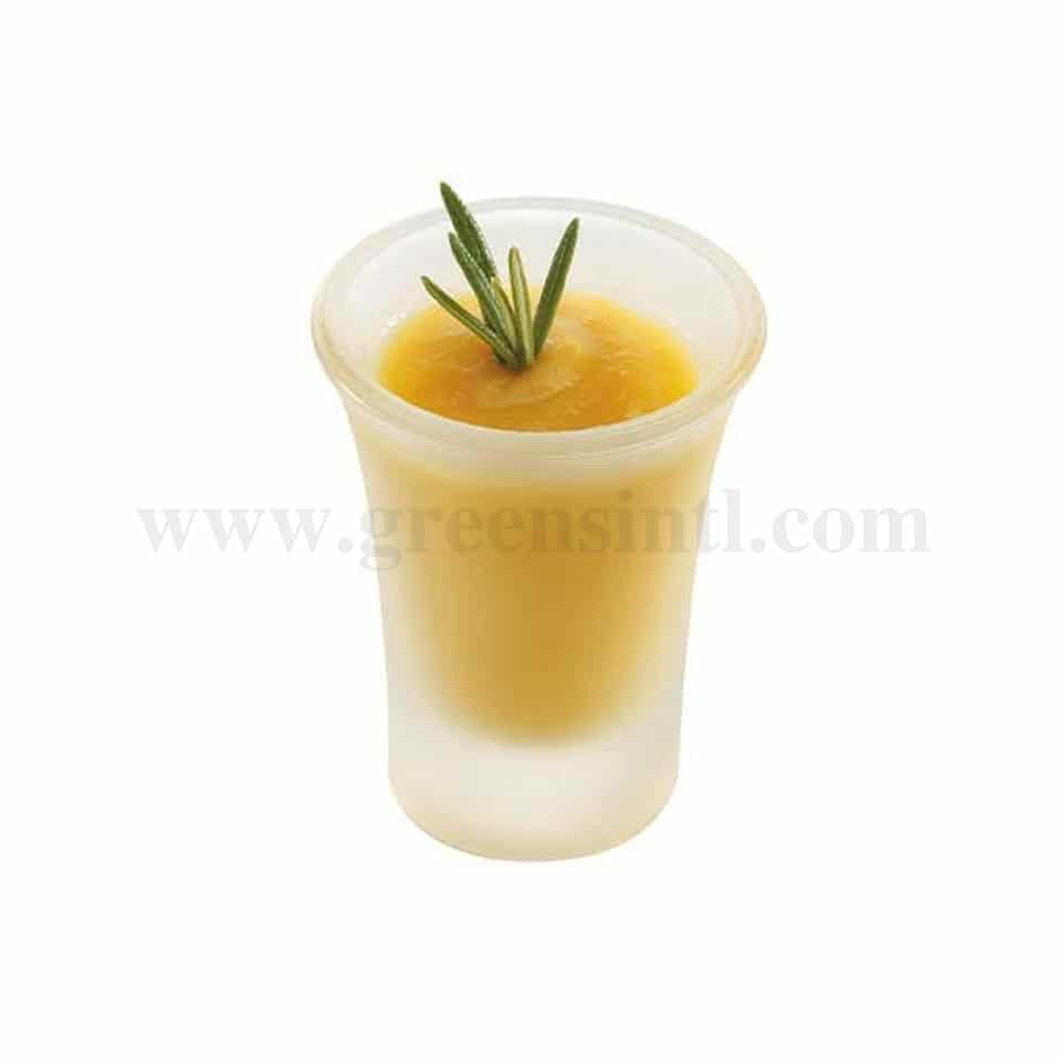 SOLIA Mini Glass Frosted Effect D45 mm x h61 mm-41ml-6 Pcs