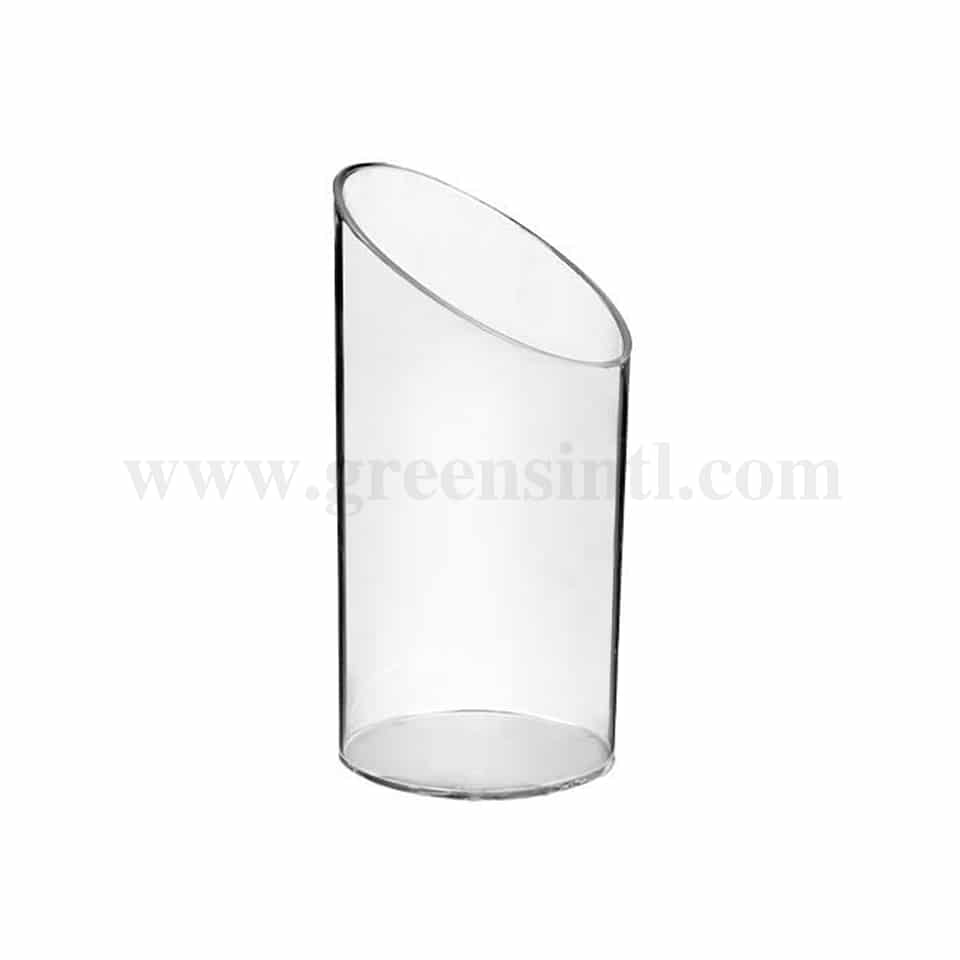 SOLIA Truncated Tube Transparent / Dessert Cups D 80 x h40mm-200 Pcs