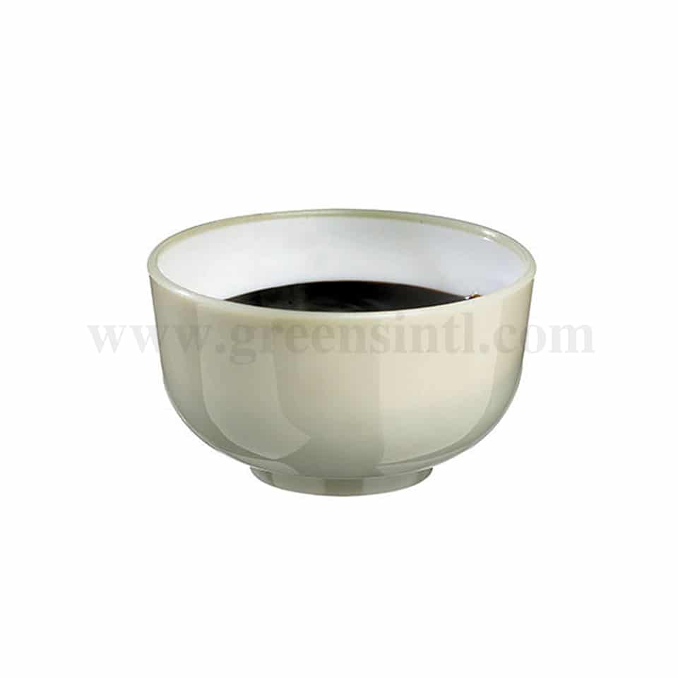 SOLIA Thai Mini Bowl Beige & White 30 ml-10 pcs
