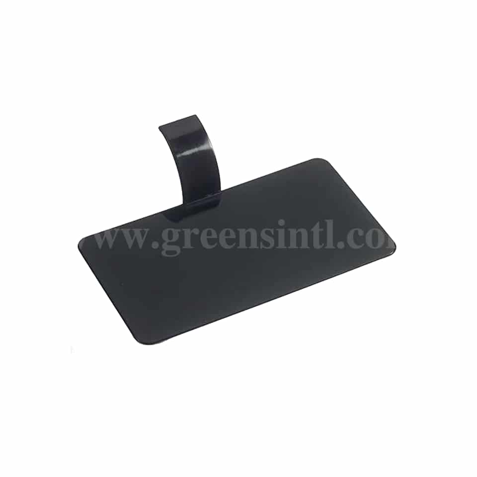 SOLIA Rectangular Palet Dish Black 100 x 55 x 20 mm-100 Pcs