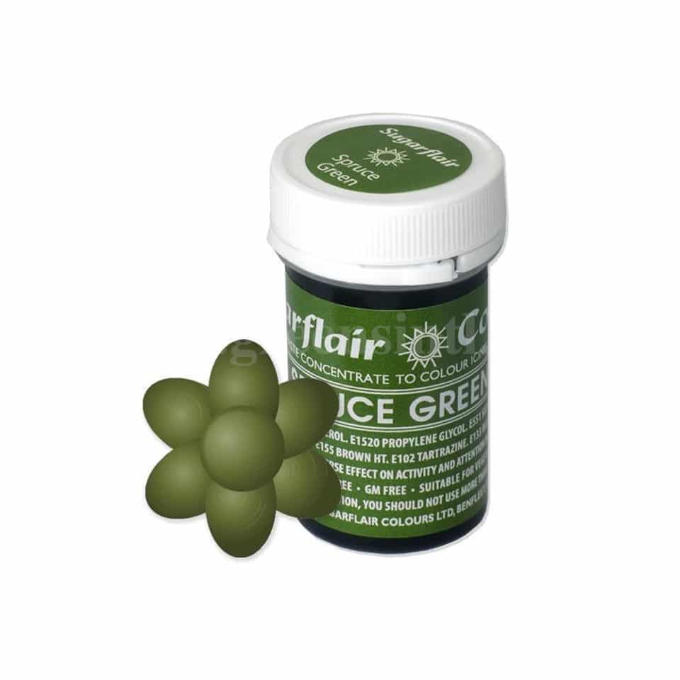 SUGARFLAIR Spectral Gel Colour Spruce Green 25g