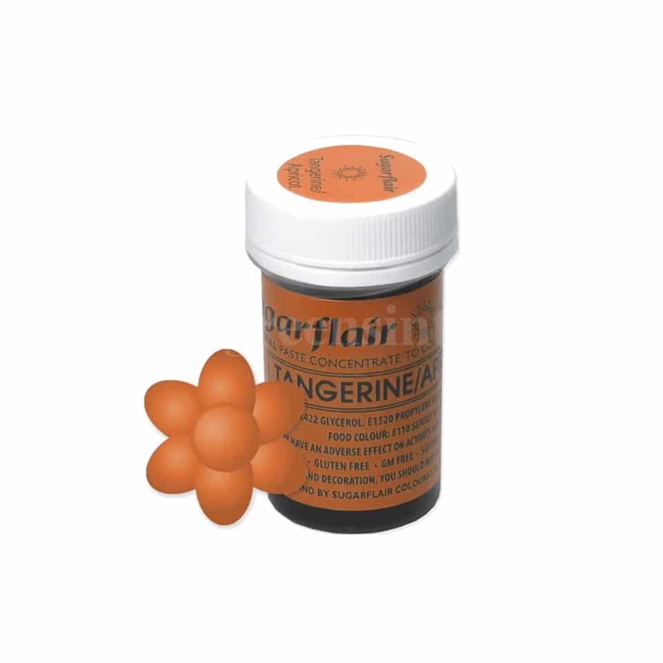 SUGARFLAIR Spectral Gel Colour Tangerine/Apricot 25g