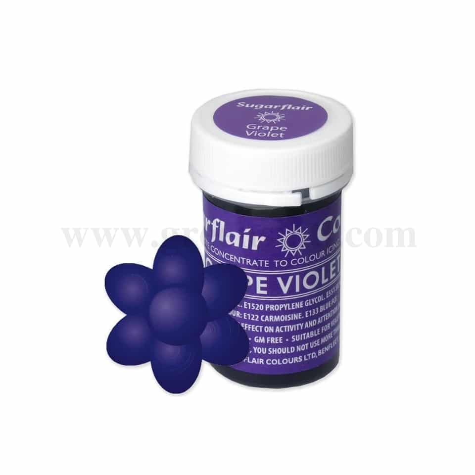 SUGARFLAIR Spectral Gel Colour Grape Violet 25g
