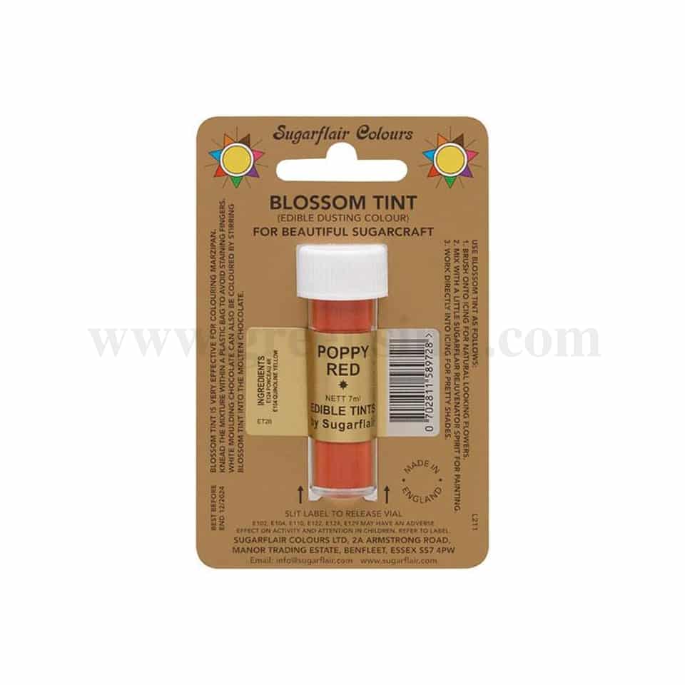 SUGARFLAIR Blossom Tint Dusting Colour Red 7ml