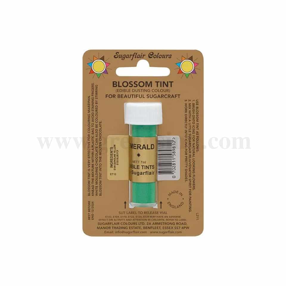 SUGARFLAIR Blossom Tint Dusting Colour Emerald 7ml