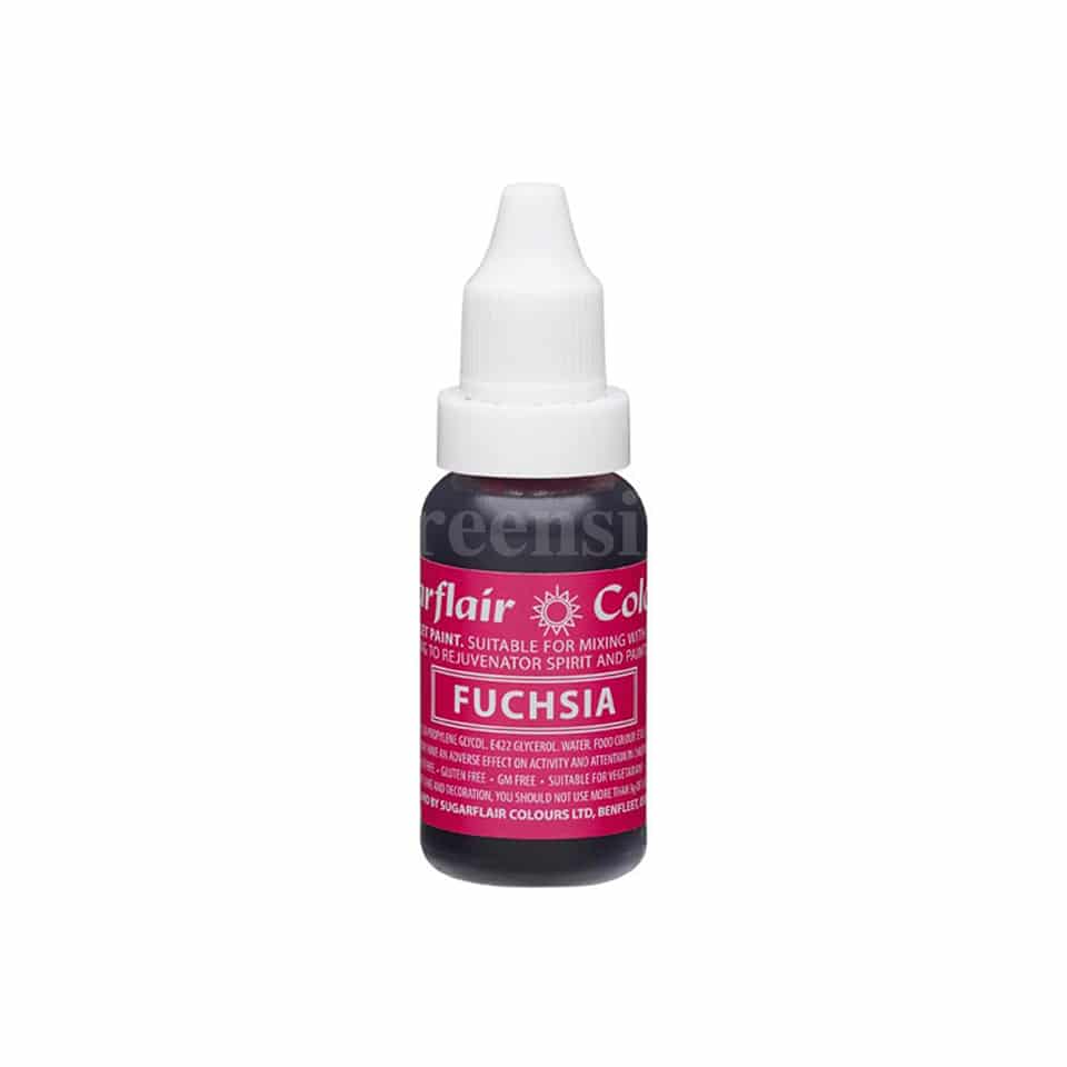 SUGARFLAIR Sugartint Concentrated Droplet Colour Fuchsia 14 ml