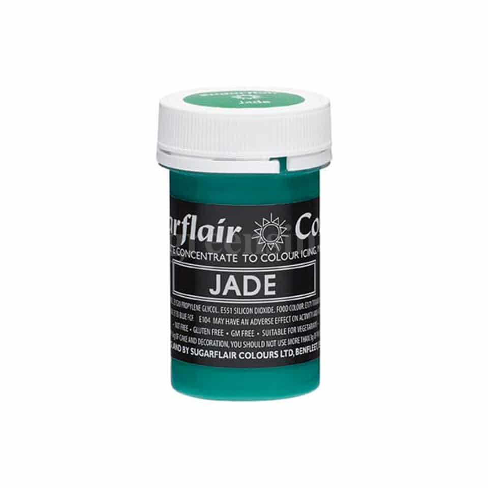 SUGARFLAIR Pastel Concentrated Gel Color Jade 25g
