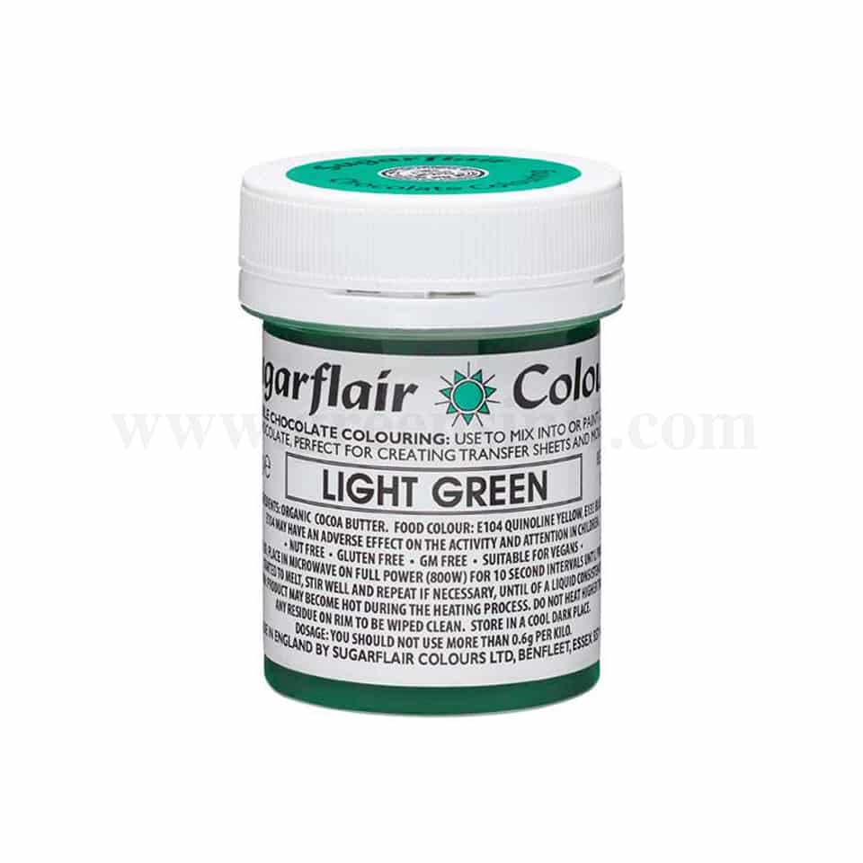 SUGARFLAIR Chocolate Gel Color Light Green 35 g