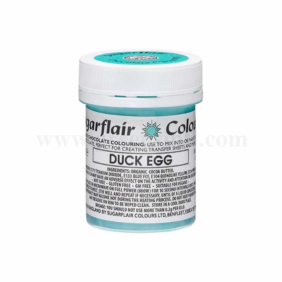 SUGARFLAIR Chocolate Gel Color Duck Egg 35 g