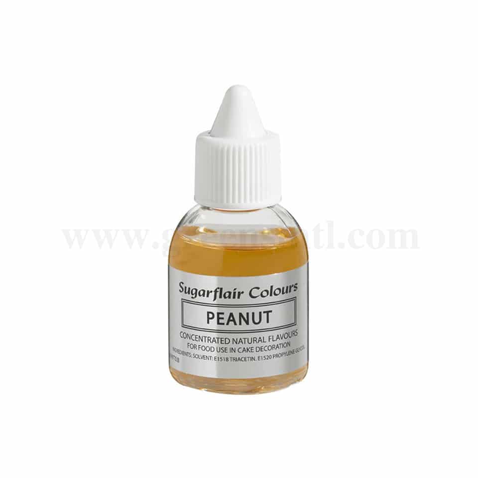 SUGARFLAIR Concentrated Natural Food Flavour Peanut 30ml