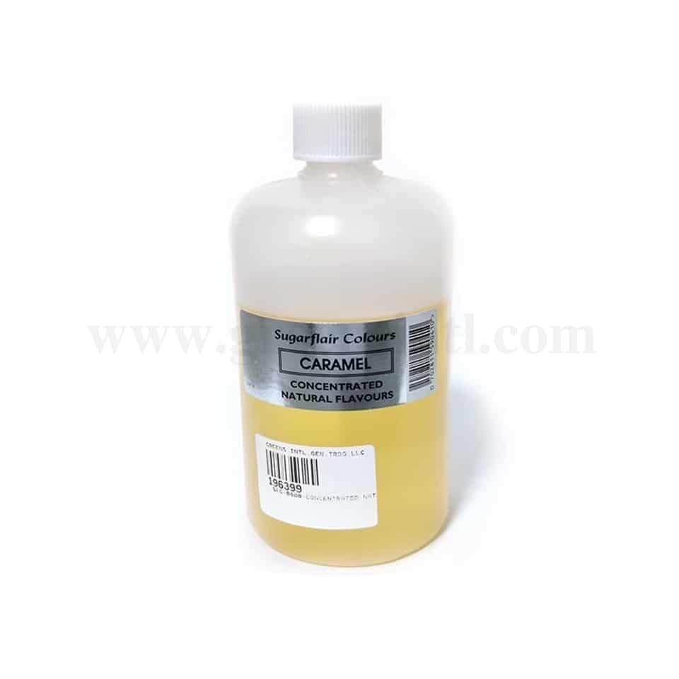SUGARFLAIR Concentrated Natural Food Flavour Caramel 250ml