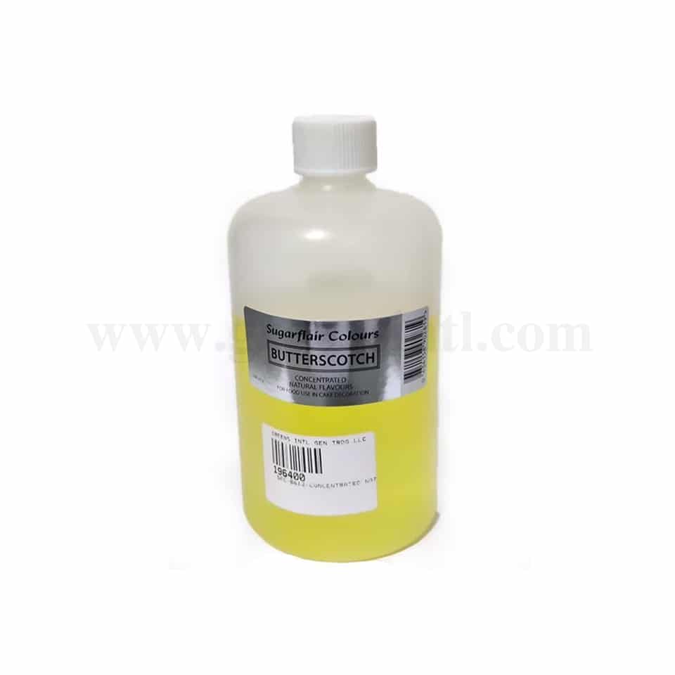 SUGARFLAIR Concentrated Natural Food Flavour Butterscotch 250ml