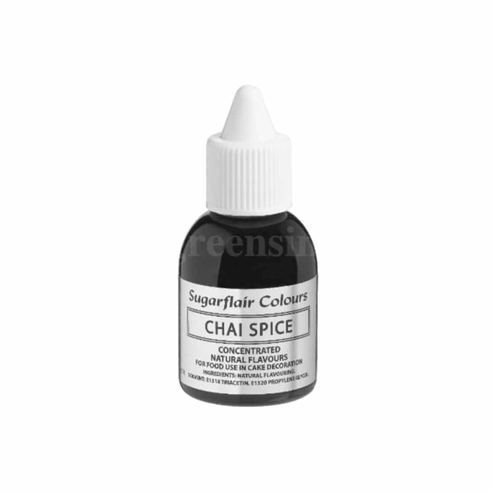 SUGARFLAIR Concentrated Natural Food Flavour Chai Spice 30ml