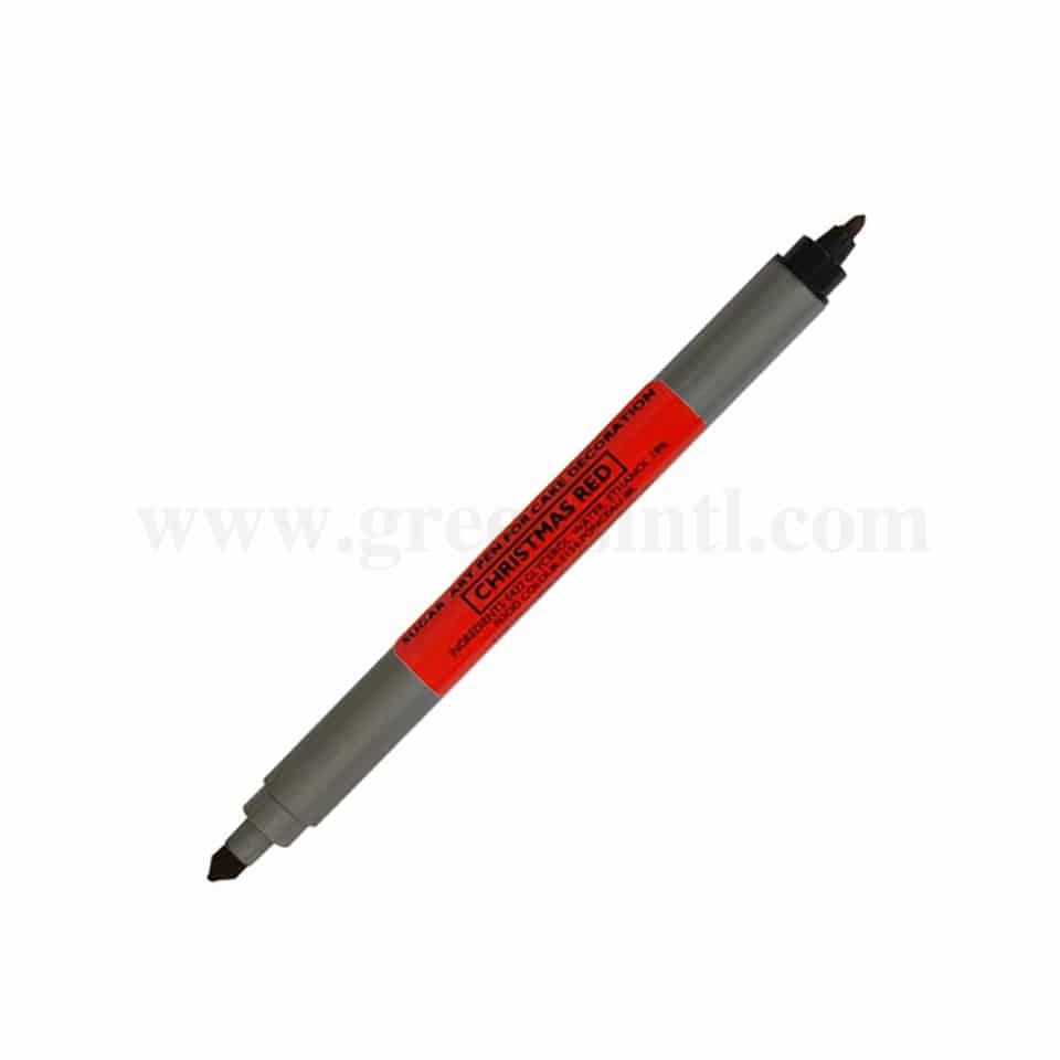 SUGARFLAIR Sugar-Art Colour Pen Christmas Red
