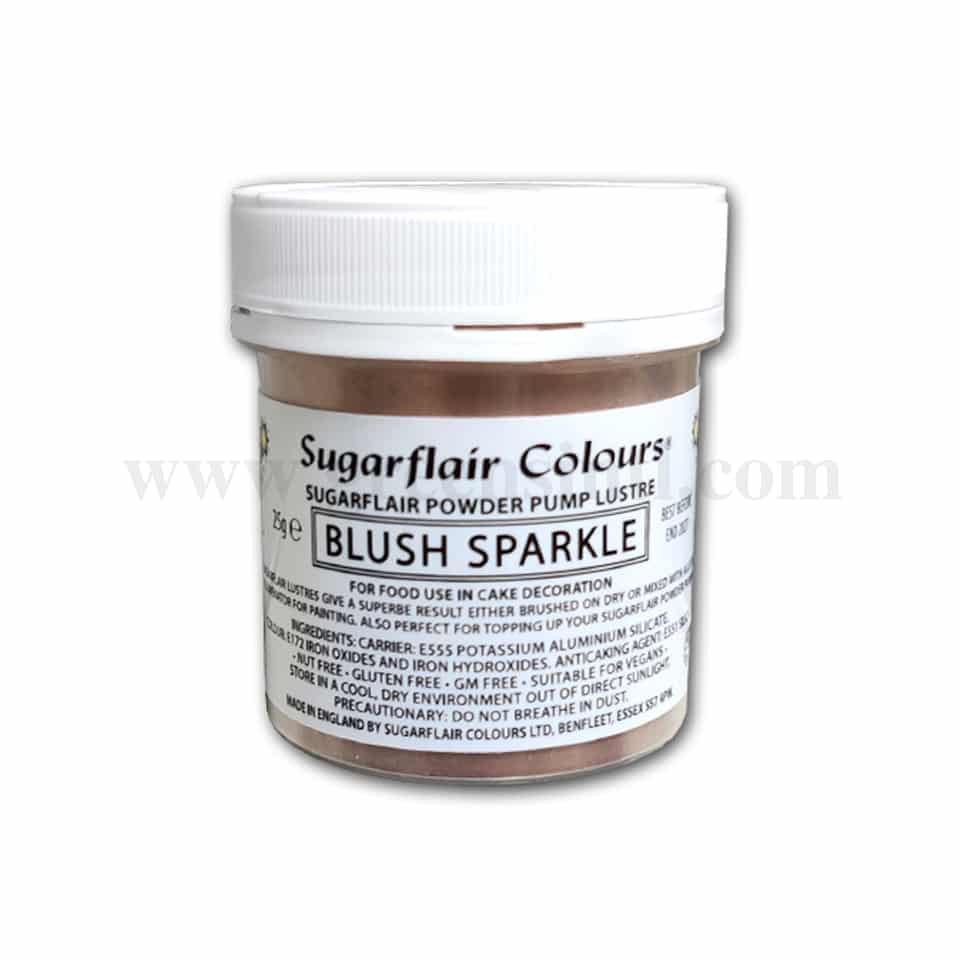 SUGARFLAIR Edible Glitter Dust Blush Sparkle 25g