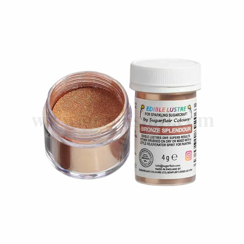 SUGARFLAIR Edible Lustre Bronze Splendour 4g