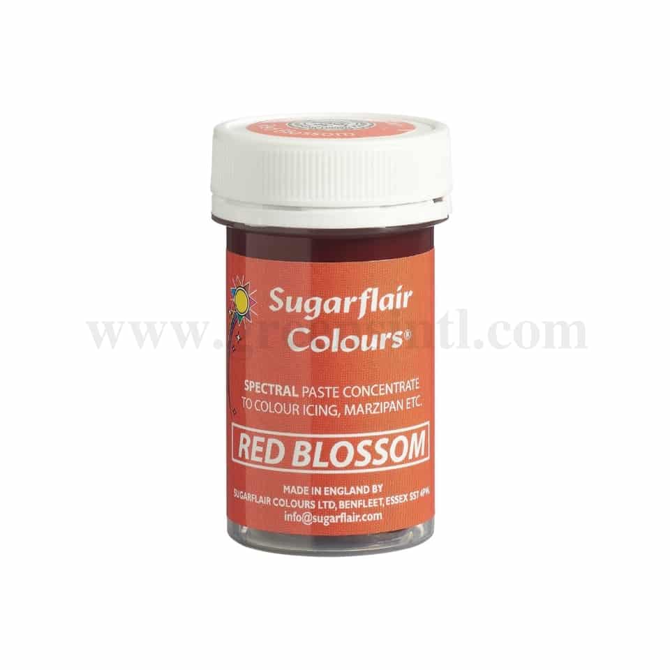 SUGARFLAIR Spectral Gel Colour Red Blossom 25g