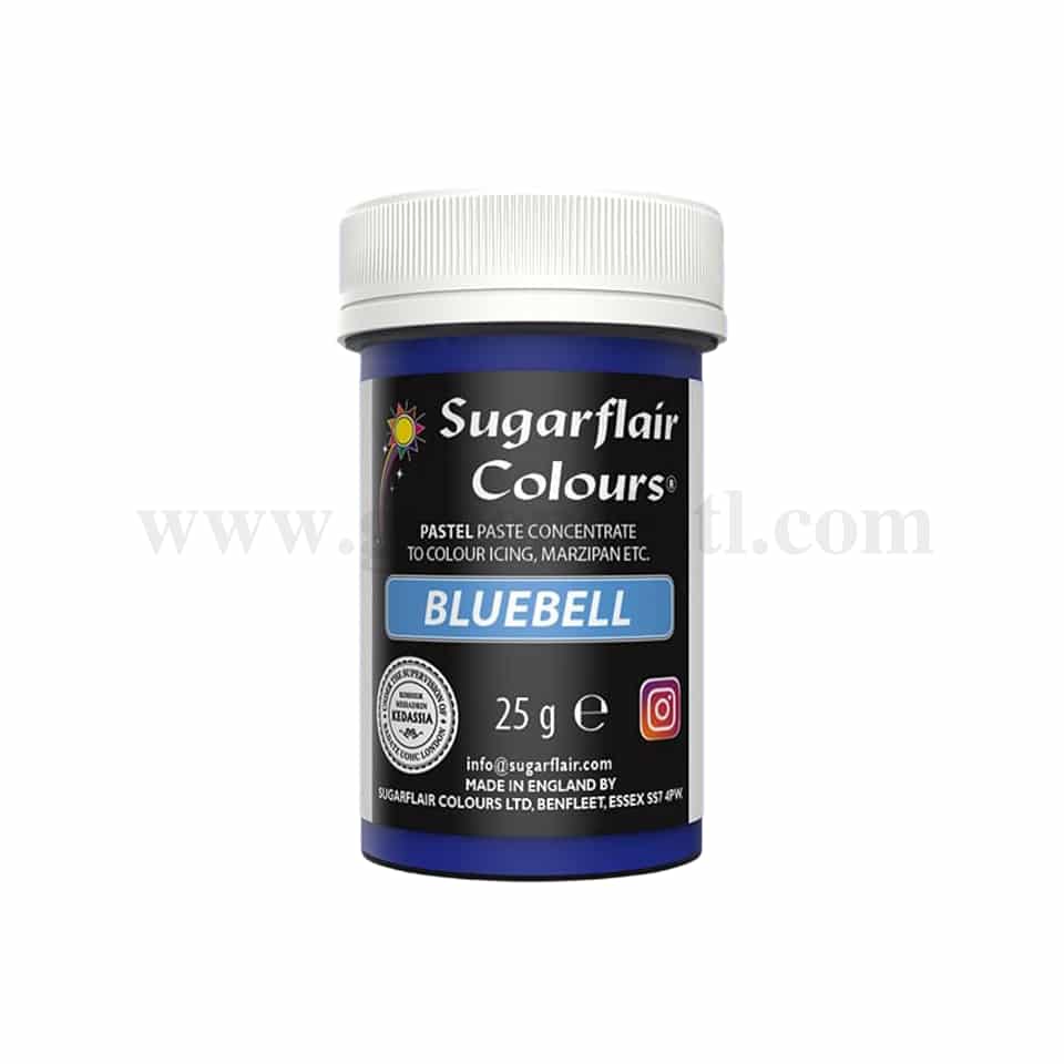 SUGARFLAIR Pastel Concentrated Gel Colour Bluebell 25g
