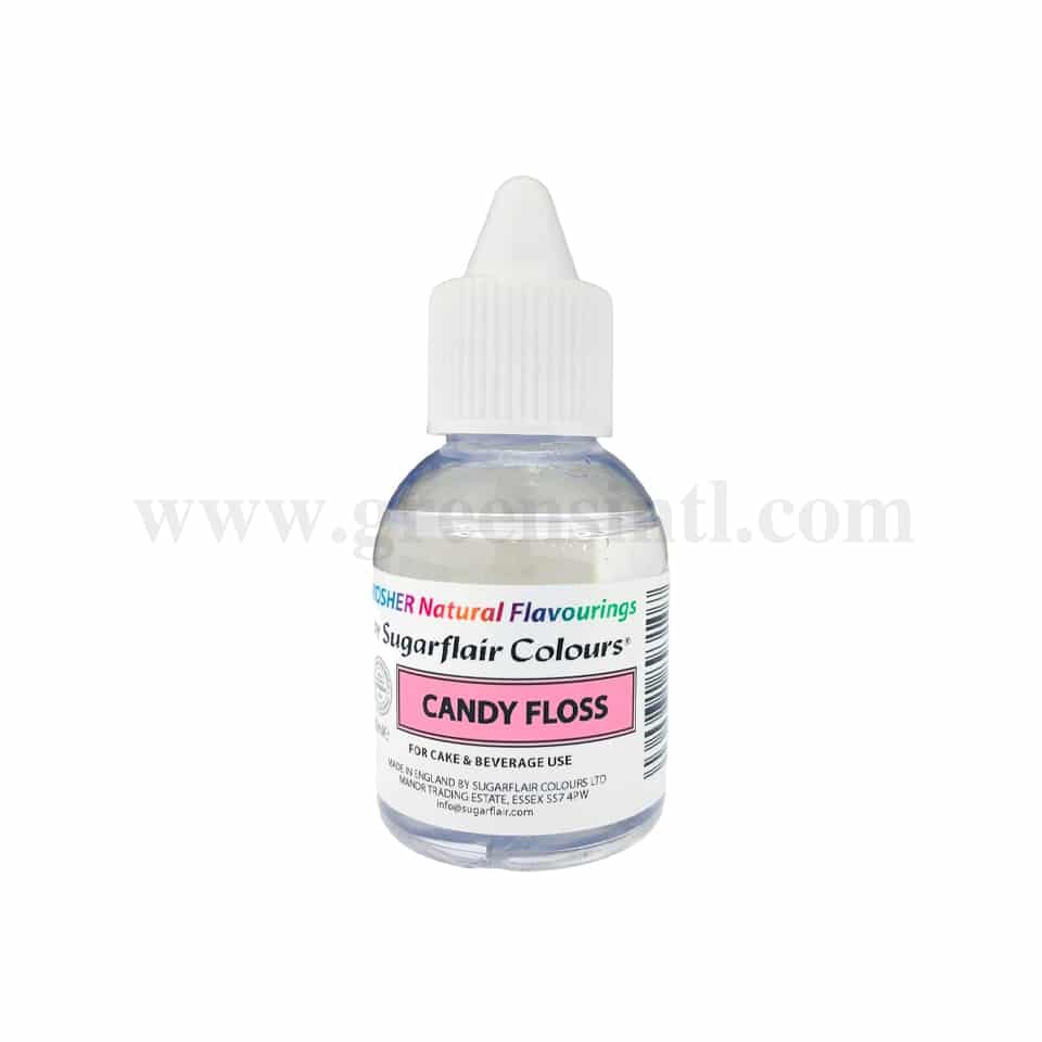 SUGARFLAIR Concentrated Kosher Natural Food Flavour Candy Floss 30ml