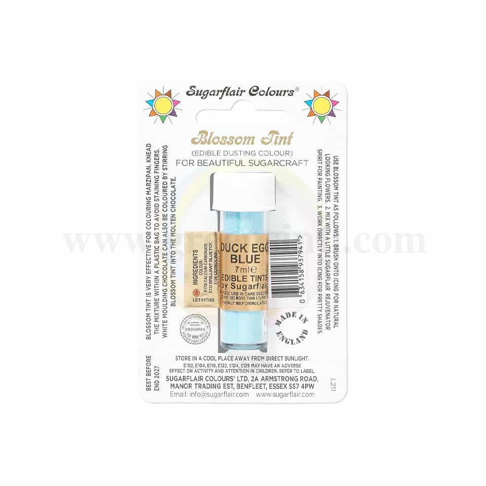 SUGARFLAIR Blossom Tint Dusting Colour Duck Egg Blue 7 ml