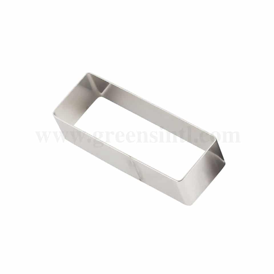 GREENS CHOICE Cake Ring Rectangle L570 x W90 mm x H 60 mm